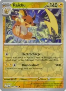 Raichu (PAL 064) - REVERSE HOLO