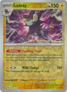 Luxray (PAL 071) - REVERSE HOLO