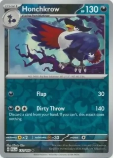 Honchkrow (PAL 132) - REVERSE HOLO
