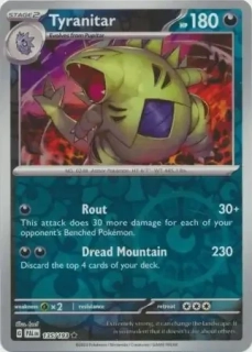 Tyranitar (PAL 135) - REVERSE HOLO