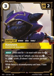 Kennen, Keeper of Balance (V.1 - Rare)