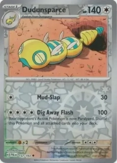 Dudunsparce (PAL 157) - REVERSE HOLO
