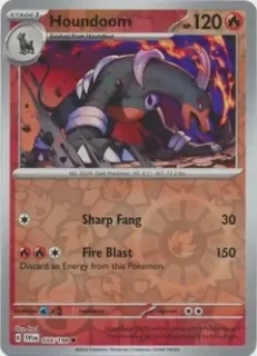 Houndoom (SVI 034) - REVERSE HOLO