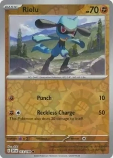 Riolu (SVI 113) - REVERSE HOLO