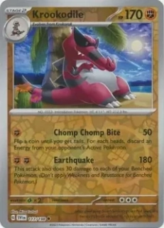 Krookodile (SVI 117) - REVERSE HOLO