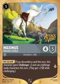 Maximus - Relentless Stallion - SEALED PROMO