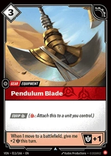Pendulum Blade