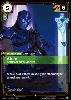 Shen, Scourge of Shadows (V.1 - Rare)