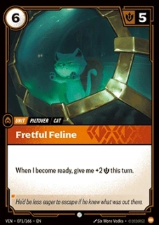 Fretful Feline