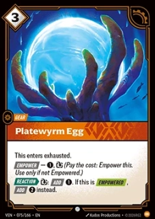 Platewyrm Egg
