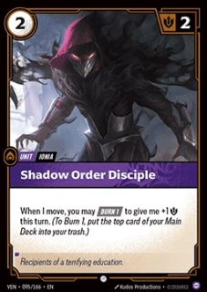 Shadow Order Disciple - foil
