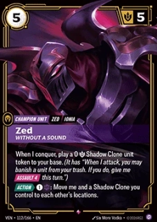 Zed, Without a Sound (V.1 - Rare)