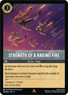 Strength of a Raging Fire - foil