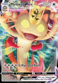 Meowth VMAX (SWSH 005) - GOOD