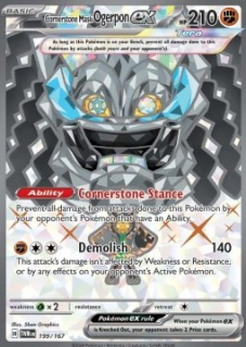 Cornerstone Mask Ogerpon ex (TWM 199) - EXCELLENT
