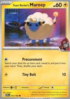 Team Rocket's Mareep (DRI 072)