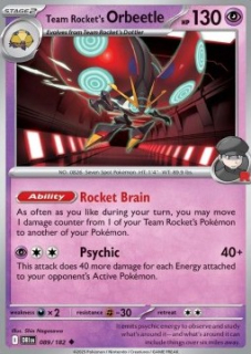 Team Rocket's Orbeetle (DRI 089)