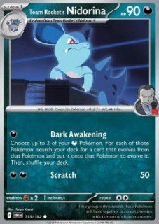 Team Rocket's Nidorina (DRI 115)