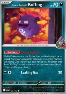 Team Rocket's Koffing (DRI 125)