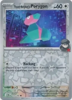 Team Rocket's Porygon (DRI 153) - REVERSE HOLO