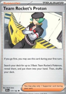 Team Rocket's Proton (DRI 177)