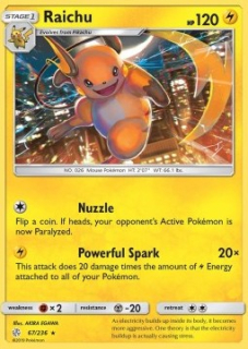 Raichu (CEC 67) - EXCELLENT