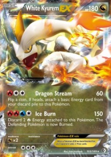 White Kyurem EX (BCR 103) - PLAYED