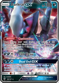 Darkrai GX (BUS 88) - POOR