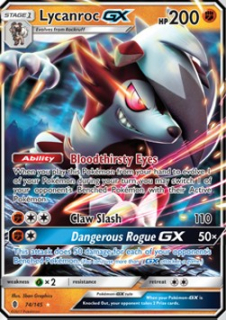 Lycanroc GX (GRI 74) - PLAYED-