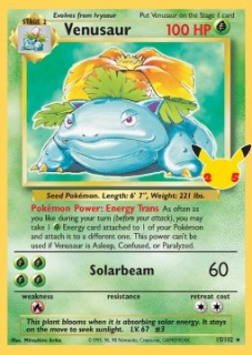 Venusaur (CEL BS 15) - POOR
