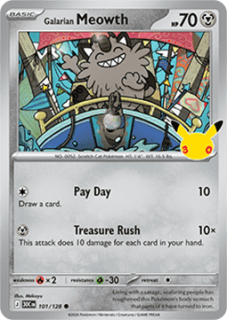 Galarian Meowth (30C 101)