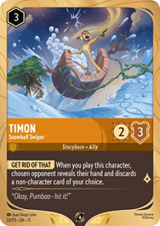 Timon - Snowball Swiper - PROMO