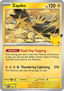 Zapdos (MEP 098)