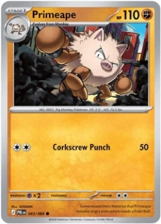 Primeape (PBL 043) - REVERSE HOLO