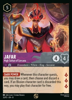 Jafar - High Sultan of Lorcana (V.1) - NF STORE