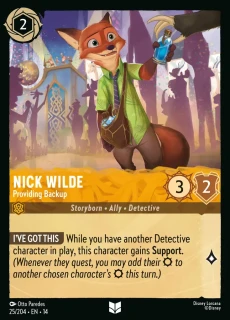 Nick Wilde - Providing Backup (V.1)