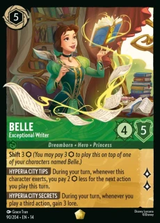 Belle - Exceptional Writer (V.1)