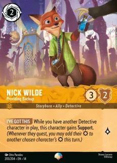 Nick Wilde - Providing Backup