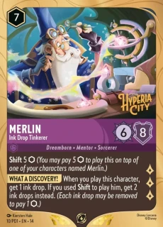 Merlin - Ink Drop Tinkerer - SEALED PROMO