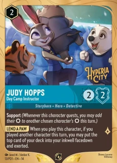 Judy Hopps - Day Camp Instructor - SEALED PROMO