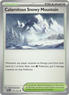 Calamitous Snowy Mountain (PAL 174)