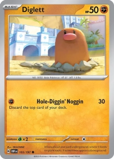 Diglett (OBF 103)