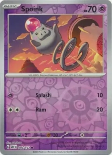 Spoink (OBF 090) - REVERSE HOLO