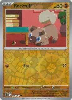 Rockruff (OBF 116) - REVERSE HOLO
