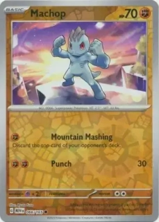 Machop (MEW 066) - REVERSE HOLO