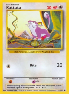 Rattata (BS 61) - LIGHT PLAYED