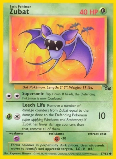 Zubat (FO 57) - GOOD