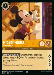 Mickey Mouse - Friendly Face 