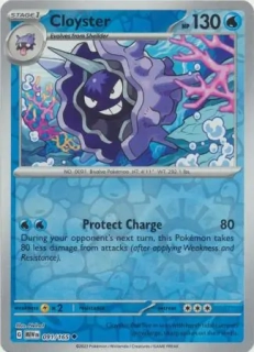 Cloyster (MEW 091) - REVERSE HOLO