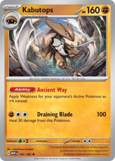Kabutops (MEW 141) - HOLO